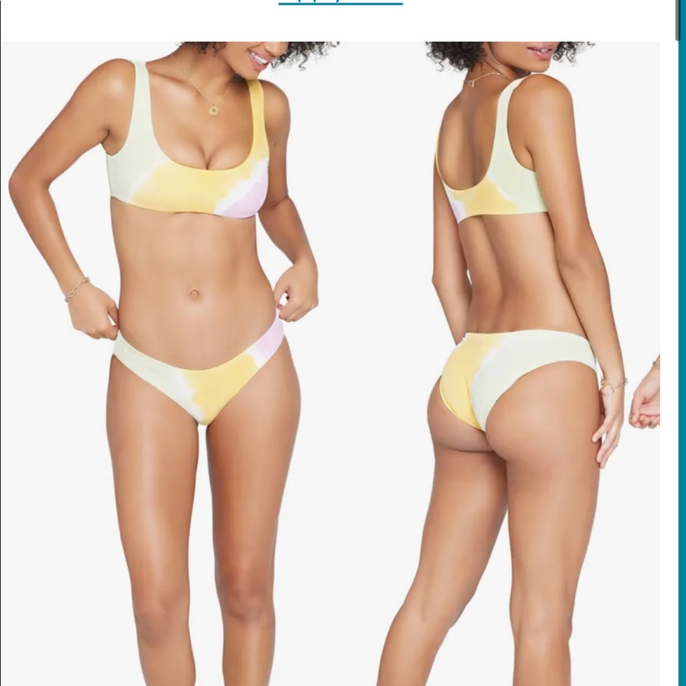 L SPACE Lizzy Tie Dye Bikini BOTTOM